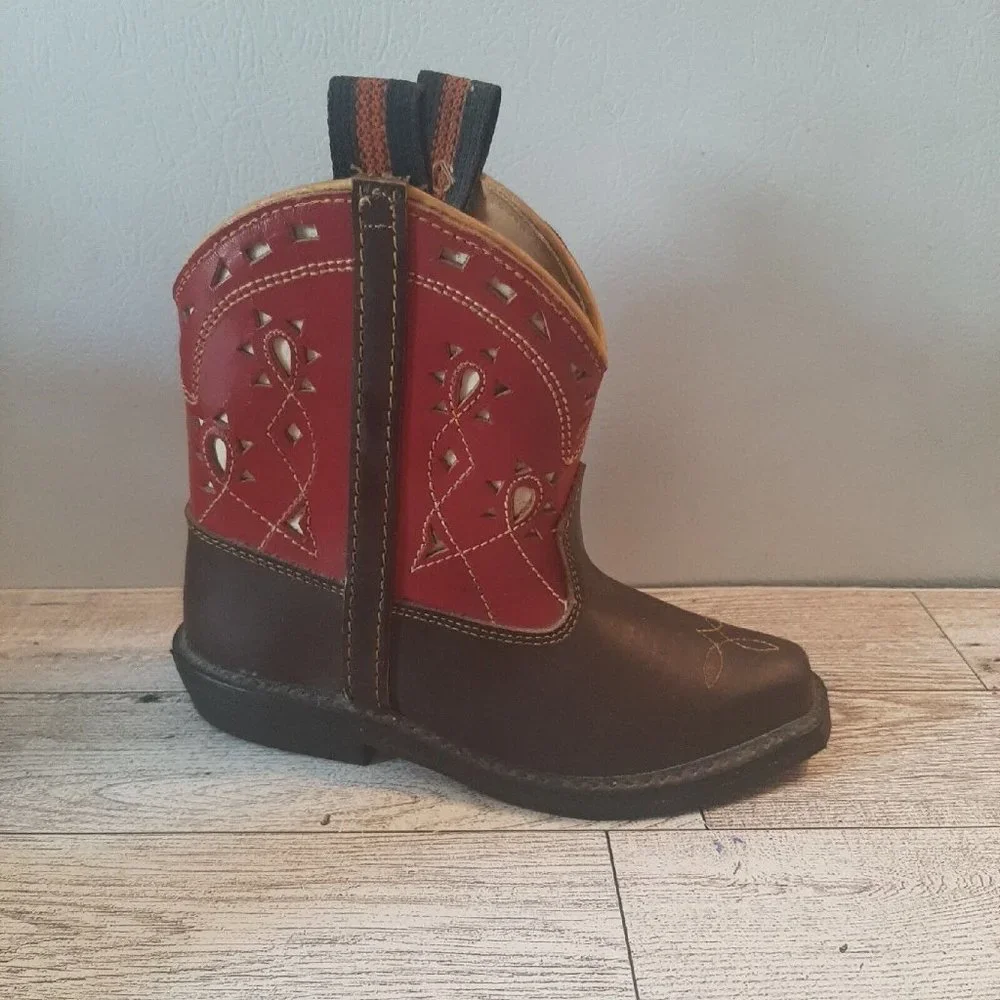 Single Small Neolite Leather Boot Pencil Holder? Prop New Pristine